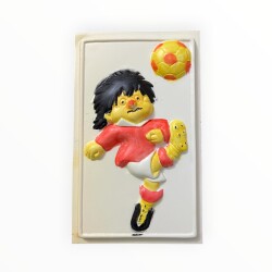 Plastik Oyuncak Futbolcu Çocuk Figürü Oyuncak Alçı Kalıbı KLP123 - Gökçekoleksiyon