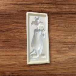 Plastik Oyuncak Looney Tunes Sylvester Karekteri Pluto Karekteri Oyuncak Alçı Kalıbı KLP126 - 2