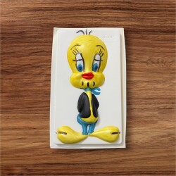 Plastik Oyuncak Tweety Looney Tunes Karekteri Oyuncak Alçı Kalıbı KLP128 - 3
