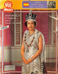Point De Vue Images Du Monde 4 Fevrier 1977 - Elisabeth 2, George , Felipe NDR85004 - Gökçekoleksiyon