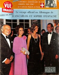 Point De Vue Images Du Monde 6 Oct 1972 - Juan Carlos Et Sophie Despagne, Pierre Vachet NDR85007 - Gökçekoleksiyon