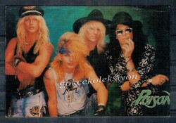 Poison Grup Kartpostal KRT3644 - Gökçekoleksiyon