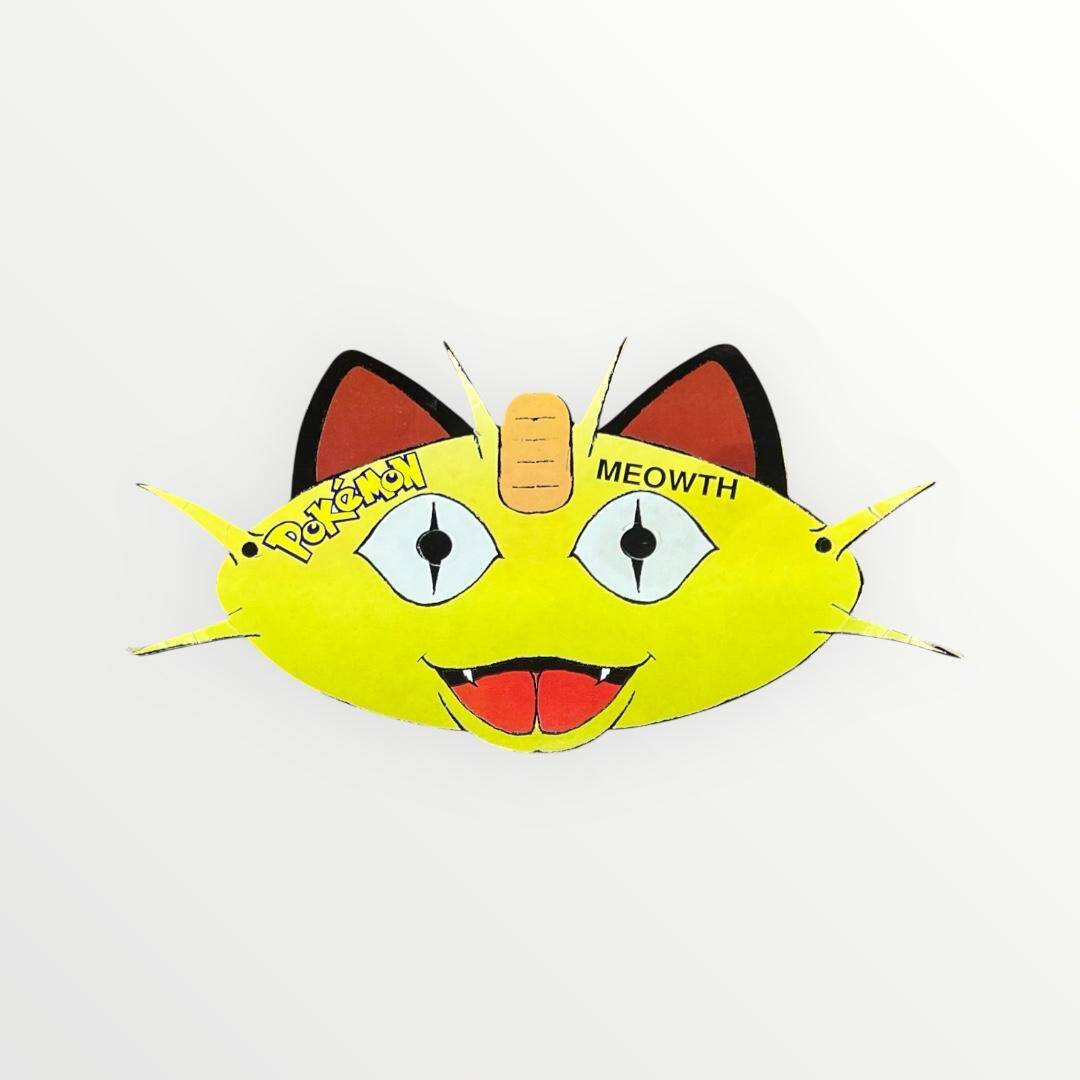 Pokemon ''MEOWTH'' Yüz Maskesi AOB4870 - 1