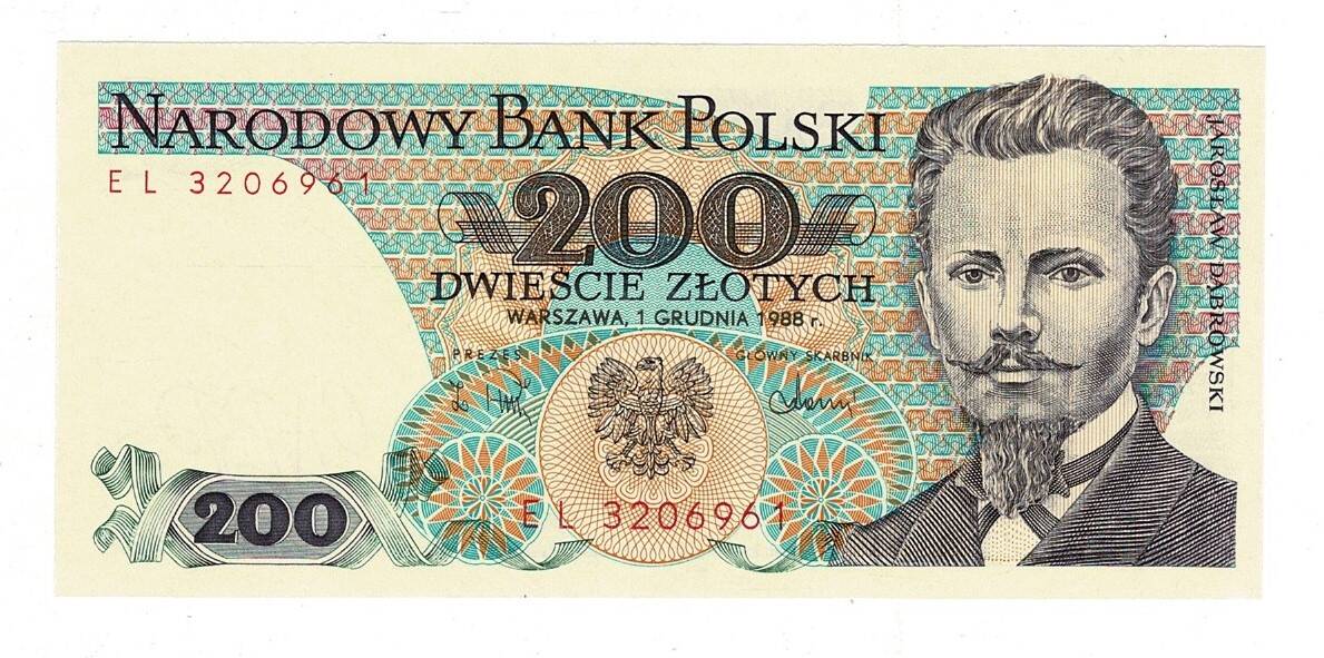 Polonya 200 Zlotych 1988 ÇİL YKP8278 - 3