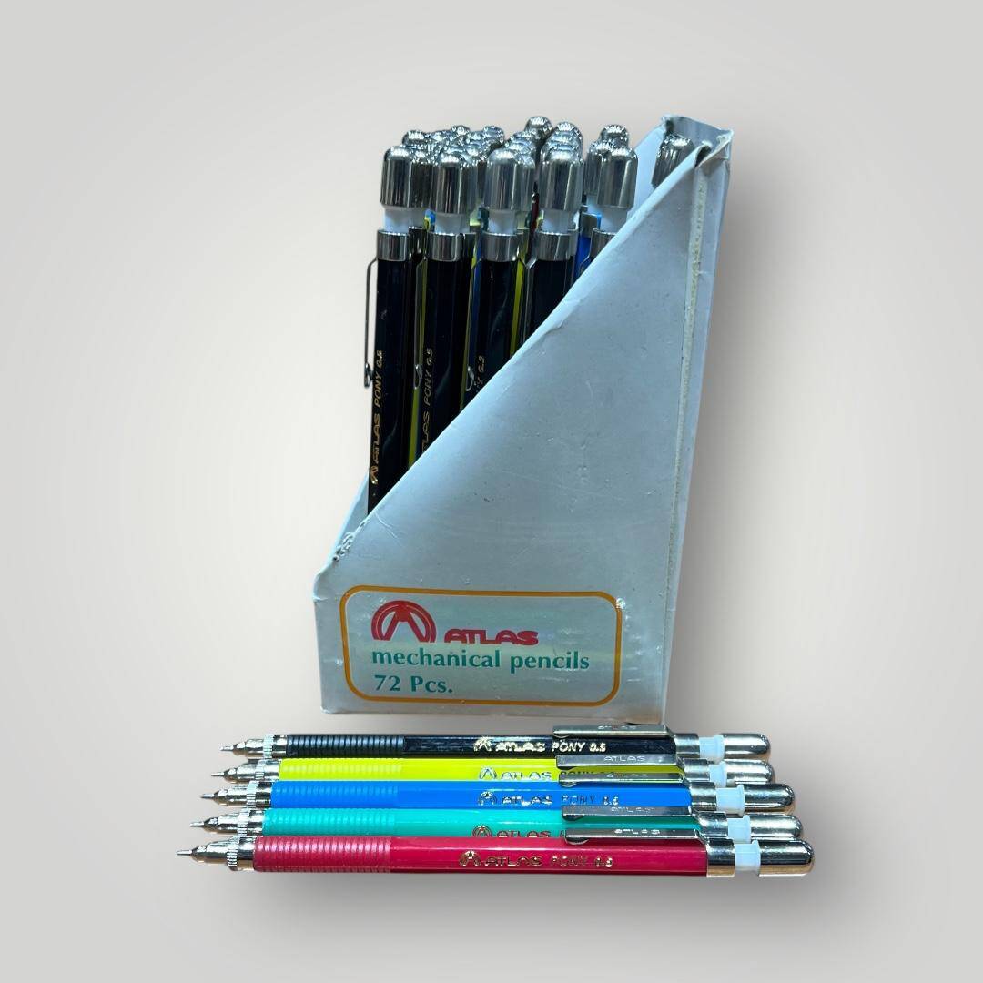 ATLAS PONY Vintage Mekanik (ÇIT - ÇIT) Uçlu Kalem. 1 Adet Fiyatıdır. AOB4879 - 2