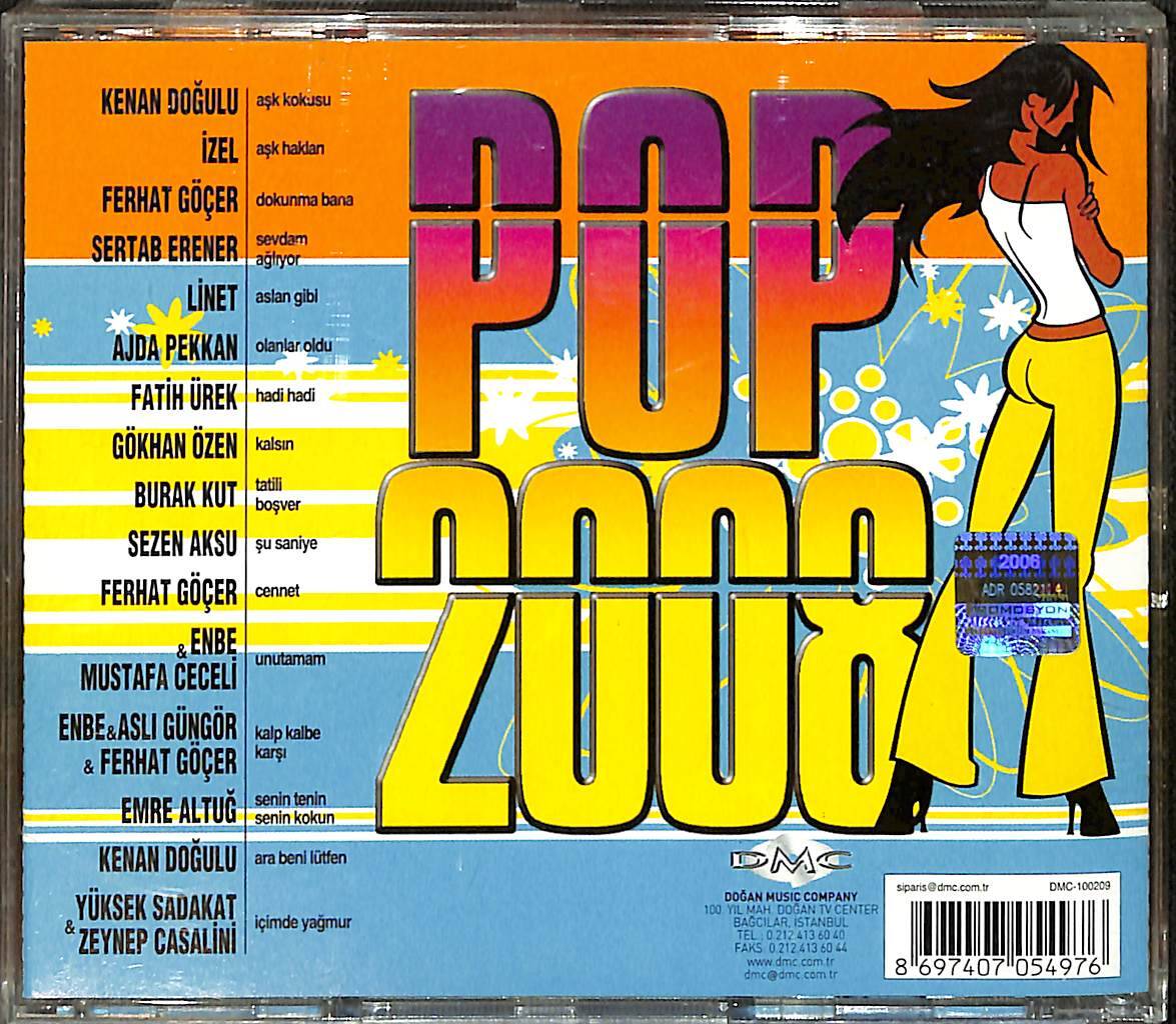 POP 2008 CD (İkinci El) CD3929 - 2