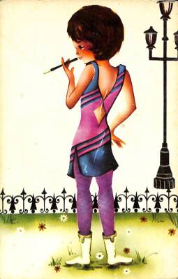 Pop- Art Kartpostal KRT12493 - 1