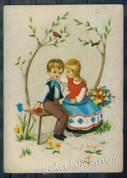 Pop Art Sevimli Arkadaşlar Temalı Kartpostal KRT4492 - Gökçekoleksiyon