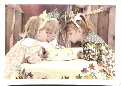 Pop Art Sevimli Çocuklar Temalı Büyük Boy Kartpostal KRT18882 - Gökçekoleksiyon