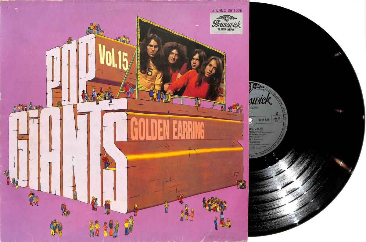 Pop Giants Vol 15 - Golden Earring (Almanya Baskı) LP PLAK (10/7) PLK25935 - 1