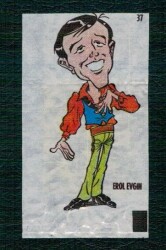 POPTİP KENT 1986 Sakız Kağıdı - Erol Evgin No 37 # SKZ2029 - Gökçekoleksiyon