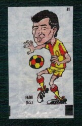 POPTİP KENT 1986 Sakız Kağıdı - Fatih Terim No 41 #SKZ2033 - Gökçekoleksiyon