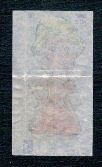 POPTİP KENT 1986 Sakız Kağıdı - Gönül Yazar. No 46 #SKZ2057 - 2