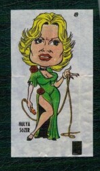 POPTİP KENT 1986 Sakız Kağıdı - Hülya Sözer. No 49 #SKZ2058 - 3