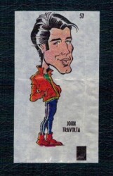 POPTİP KENT 1986 Sakız Kağıdı - JOHN TRAVOLTA .No 51 #SKZ2063 - 3