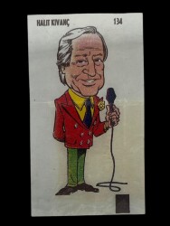 POPTİP -KENT Ünlüler Halit Kıvanç Sticker No 134 -1980 Ler#SKZ510 - 3