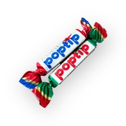 POPTİP (KENT ) Yeşil-Beyaz Set -1980s Şekersiz Sakız. # SKZ2176 - 2