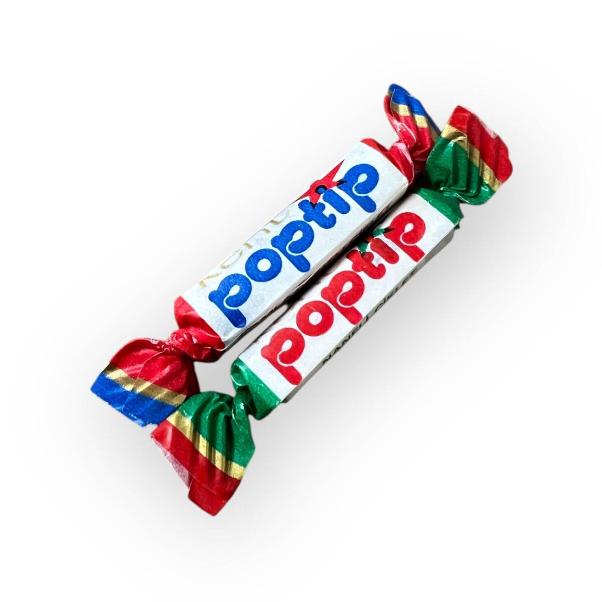 POPTİP (KENT ) Yeşil-Beyaz Set -1980s Şekersiz Sakız. # SKZ2176 - 2