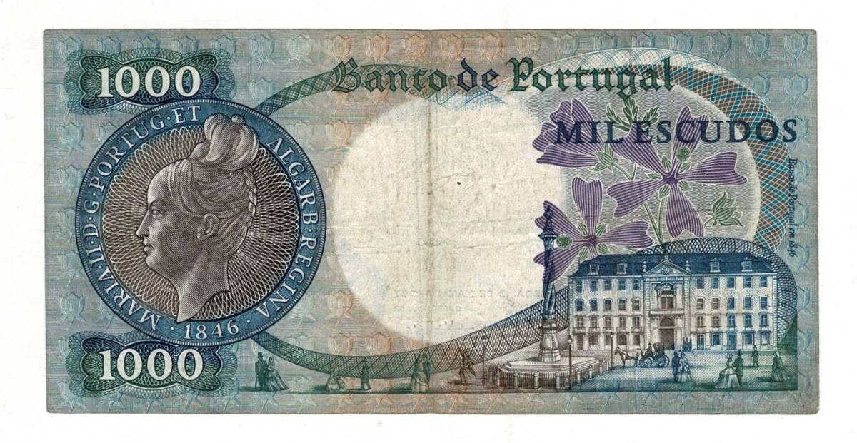 Portekiz 1000 Escudos 1967 ÇT YKP8234 - 2