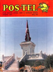 POS-TEL AYLIK MESLEKİ,KÜLTÜR,FİKİR VE AKTÜALİTE DERGİSİ AĞUSTOS 1997 SAYI463 DRG194 - Gökçekoleksiyon