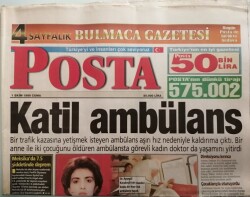 Posta Gazetesi 1 Ekim 1999 ABD Kongresinde Ecevite Soğuk Duş - GZ44756 - 2
