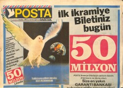 Posta Gazetesi 1 Haziran 1985 - Semra Özal , Türkan Şoray'dan Çabuk İyileşecek - Tedavi Eden Bitkiler GZ157587 - Gökçekoleksiyon
