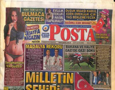 Posta Gazetesi 1 Temmuz 2013 - Michael Jacksonun Hayattayken Yıllarca Aklanmak İçin Uğraştığı Çocuk Tacizi İddiaları Yeniden Ortaya Çıktı GZ98260 - 1