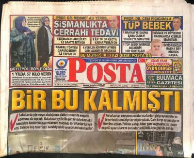 Posta Gazetesi 10 Aralık 2012 - Nur Yerlitaş , Orhan Gencebayın Ellerini Öpüp Kokladı GZ125728 - 1