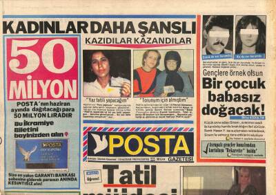 Posta Gazetesi 10 Haziran 1985 - Rolünü Nazan Şoraya Kaptıran Müjde Ar Sinir Krizleri Geçirdi ! GZ113965 - 1