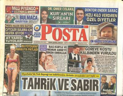 Posta Gazetesi 10 Haziran 2014 - Aziz Yıldırımın Cezası Eşitlik İlkesine Aykırı GZ104849 - 1