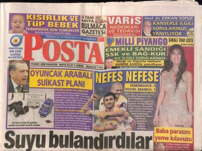 Posta Gazetesi 10 Mart 2008 - Bir Gün Herkes Ajda Pekkan Olacak GZ82645 - 1