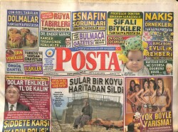 Posta Gazetesi 11 Ekim 2011 - Antalyada Sel Felaketi 6 Kişi Kayıp - Umudumuz Mesut Özil GZ100884 - 1