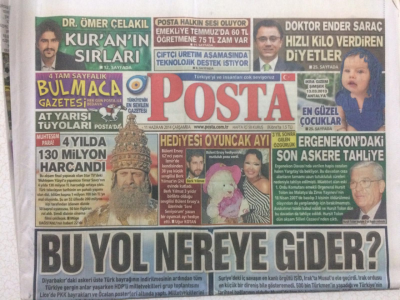Posta Gazetesi 11 Haziran 2014 - Ergenekonda ki Son Askere Tahliye GZ27983 - 1