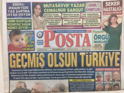 Posta Gazetesi 11 Mart 2014 - Geçmiş Olsun Türkiye GZ27986 - 1