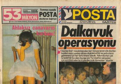 Posta Gazetesi 12 Temmuz 1985 - Barış Manço Brükselde GZ113772 - 1
