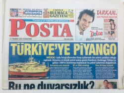 Posta Gazetesi - 12 Temmuz 2003 - İbrahim Kutluay 8.5 Trilyona Ülkersporda GZ46426 - 2