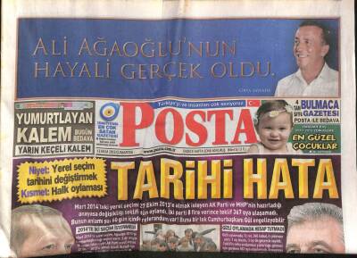 Posta Gazetesi 13 Ekim 2012 - Ali Ağaoğlunun Hayali Gerçek Oldu GZ98920 - 1