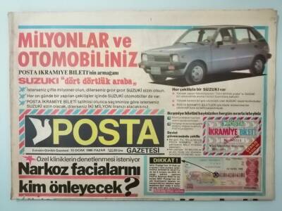 Posta Gazetesi 13 Ocak 1985 Balıkçı Da Halk Da Memnun -GZ14916 - 1