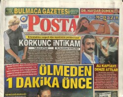 Posta Gazetesi 14 Ağustos 2013 - Erkan Petekkayayı Denize Attılar GZ101330 - 1