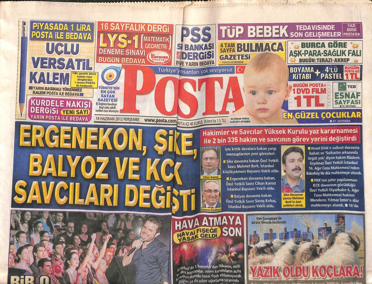 Posta Gazetesi 14 Haziran 2012 - Devlet Denetleme Kurulu Turgut Özal Raporunu Açıkladı - Sabri Ülker'e Son Görev! GZ138653 - 1