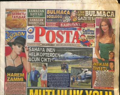 Posta Gazetesi 14 Temmuz 2013 - FORBES Açıkladı Gezi Parkı Eylemleri Türkiyeye Gelme Sebebi GZ106451 - 1