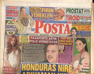 Posta Gazetesi 15 Aralık 2013 - Gül Gölge Eskiden Çektirdiğim Fotoğraflardan Pişman Değilim GZ100814 - 1