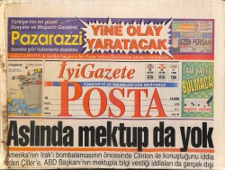 Posta Gazetesi 15 Eylül 1996 - Hülya Avşar Mizah Yazarı Arıyor - Aydan Şener, Fahişe Rolü Moda Oldu GZ3851 - Gökçekoleksiyon