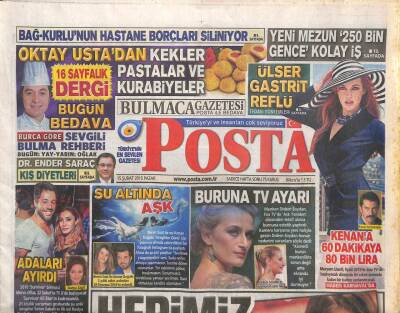 Posta Gazetesi 15 Şubat 2015 - Aziz Nesinin Oğlu HDPden Aday Oldu - Danimarkada Korkutan Saldırı GZ106459 - 1