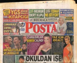 Posta Gazetesi 16 Mart 2013 - Otelde İvana Sertin Çamaşırları Çalındı GZ100279 - 2