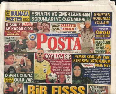 Posta Gazetesi 16 Ocak 2014 - Aziz Yıldırım İle Cübbeli Ahmeti Dinleyen Polisler de Gitti GZ106292 - 1