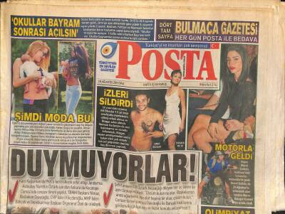 Posta Gazetesi 18 Ağustos 2015 - AKP Koalisyonu Kuramadı . CHP Görevi Resmen İstedi GZ116655 - 1