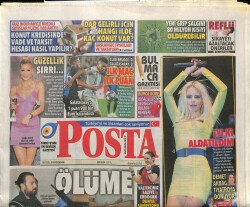 Posta Gazetesi 19 Eylül 2019 - Demet Akbağ Tiyatroya Dönüyor - Simge Sağın İyi ki Aldatıldım GZ100361 - 2