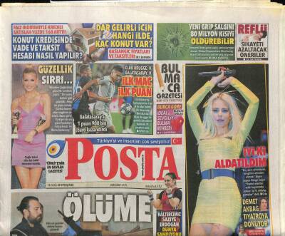 Posta Gazetesi 19 Eylül 2019 - Demet Akbağ Tiyatroya Dönüyor - Simge Sağın İyi ki Aldatıldım GZ100361 - 2