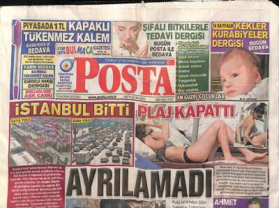 Posta Gazetesi 19 Haziran 2012 - Festivalde Sibel Can Krizi - Beren Saat Plaj Kapattı GZ124548 - 1